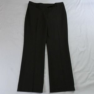 Talbots 10 Short Brown Signature Straight Trouser Dress Pants